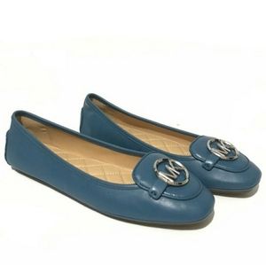 NEW Michael Kors Lillie Moccasin Leather Flats